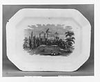 Platter, William Ridgway & Co. British, Earthenware, transfer-printed, British (American market)
