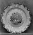 Plate, William Ridgway & Co. British, Earthenware, transfer-printed, British (American market)