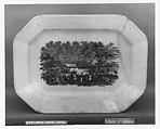 Platter, William Ridgway & Co. British, Earthenware, transfer-printed, British (American market)