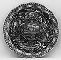 Plate, James and Ralph Clews  British, Earthenware, transfer-printed, British (American market)
