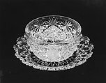 Plate, C. Dorflinger and Sons (American, White Mills, Pennsylviania, 1881–1921), Cut and engraved glass, American