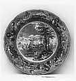 Plate, Ralph Stevenson & Williams, Earthenware, transfer-printed, British (American market)