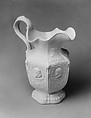 Pitcher, Designed by Karl L. H. Müller (1820–1887), Parian porcelain, American