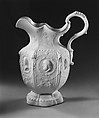 Pitcher, Designed by Karl L. H. Müller (1820–1887), Parian porcelain, American