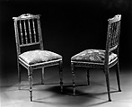 Side Chair, Bird's-eye maple, maple, tulip poplar, American