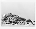 New England Coast, William Stanley Haseltine (American, Philadelphia, Pennsylvania 1835–1900 Rome), Gray watercolor wash, black ink, and graphite on off-white wove paper, American