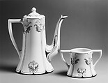 Sugar Bowl, Manufactured by Lenox, Incorporated (American, Trenton, New Jersey, established 1889), White bone porcelain, American