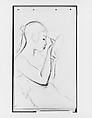 Javanese Dancer Applying Make-up (from Sketchbook of Javanese Dancers), John Singer Sargent (American, Florence 1856–1925 London), Graphite on off-white wove paper, American