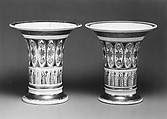 Vase, Tucker Factory (1826–1838), Porcelain, American