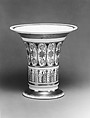 Vase, Tucker Factory (1826–1838), Porcelain, American