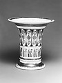 Vase, Tucker Factory (1826–1838)  , Philadelphia, Porcelain, American