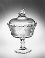 Compote, Charles G. Summers, Glass, American