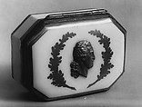Snuffbox, Meissen Manufactory  German, Porcelain, gilt bronze, German