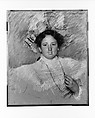 Adaline Havemeyer in a White Hat, Mary Cassatt (American, Pittsburgh, Pennsylvania 1844–1926 Le Mesnil-Théribus, Oise), Pastel on wove paper, mounted on canvas, American