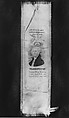 Badge of George Washington, Silk, woven, American