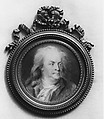 Plaque Portrait of Benjamin Franklin, Jacques Thouron, Ivory