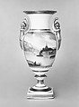 Vase, Probably decorated by Thomas Tucker (1812–1890), Porcelain, American