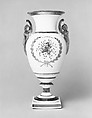 Vase, Probably decorated by Thomas Tucker (1812–1890), Porcelain, American