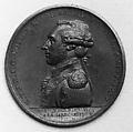 Medal of the Marquis de Lafayette, Pierre Simon Benj. Duvivier (French, Paris 1730–1819 Paris), Bronze