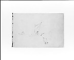Sketches of Sailboats (from Sketchbook X), William Trost Richards  American, Graphite on off-white wove paper, American