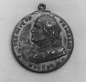 Medallion, F. N. Mitchell, Probably silver