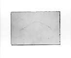 Mountain Sketch (from Sketchbook X), William Trost Richards American, Graphite on off-white wove paper, American