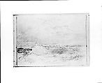 Seascape with Breaking Waves (from Sketchbook VII), William Trost Richards  American, Graphite on off-white wove paper, American