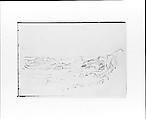 Seascape with Breaking Waves (from Sketchbook VII), William Trost Richards  American, Graphite on off-white wove paper, American
