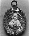 Medallion of the Marquis de Lafayette, Glass