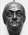 Mask Cast of Benjamin Franklin, Painted plaster