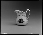 Pitcher, French Maker, Porcelain, overglaze enamel decoration and gilding, American