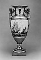 Urn, Philippe Freund, Porcelain, French