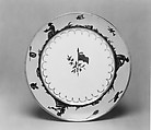 Dinner Plate, Porcelain, French