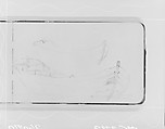 Sketchbook of Columbus Subjects: Caravels, Figures, Heraldry, and Accessories, Albert Bierstadt (American, Solingen 1830–1902 New York), Drawings in graphite on off-white wove paper with gilt edges, bound in a leather cover, American