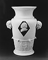 Century Vase, Designed by Karl L. H. Müller (1820–1887), Porcelain, American