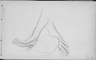 Hands of a Javanese Dancer (from Sketchbook of Javanese Dancers), John Singer Sargent American, Graphite on off-white wove paper, American