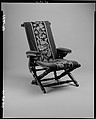 Reclining Armchair, George Jakob Hunzinger (1835–1898), Cherry, American