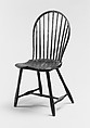 Side Chair, Gilbert Gaw American, Maple, poplar, oak and hickory, American