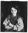Portrait of a Girl, Robert Henri  American, Oil on canvas, American