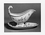 Sauceboat, Porcelain, French