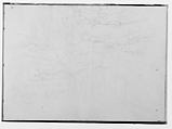 Trees Bordering a Farm Meadow (from Sketchbook), Thomas Hewes Hinckley  American, Graphite on beige paper, American