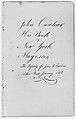 Sketchbook of Figure Studies, John William Casilear (American, New York 1811–1893 Saratoga Springs, New York), Drawings in graphite, pen and ink, and watercolor on off-white wove paper affixed with adhesive wafers at corners to dark tan laid (ledgerbook) paper, bound in a cardboard cover with leather trim, American