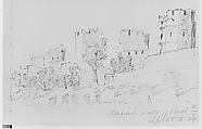 Ancient Walls, 1904 (from Sketchbook), Mary Newbold Sargent American, Graphite on paper, American