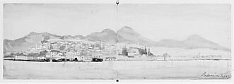 Salonika (from Sketchbook of Greek, Italian Islands, and Near East Subjects), Mary Newbold Sargent  American, Graphite and watercolor on paper, American