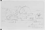 Tomb, Plain of Sharon, 1904 (from Sketchbook), Mary Newbold Sargent  American, Graphite on paper, American