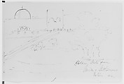 Golden Gate, 1904 (from Sketchbook), Mary Newbold Sargent American, Graphite on paper, American