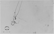 Oar, John Singer Sargent (American, Florence 1856–1925 London), Graphite on off-white wove paper, American