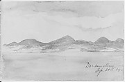 Dardanelles (from Sketchbook), Mary Newbold Sargent  American, Graphite and watercolor on paper, American