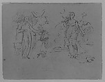 (From Sketchbook), Thomas Sully  American, Ink, wash, on paper, American