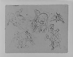 (From Sketchbook), Thomas Sully  American, Ink, wash, on paper, American